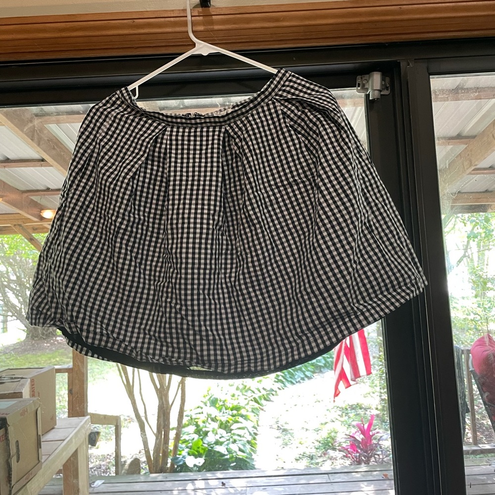 Gingham Print Mini